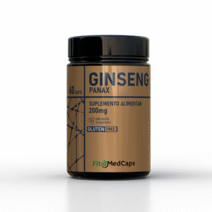 Ginseng Panax 200mg - Energia, Foco e Vitalidade