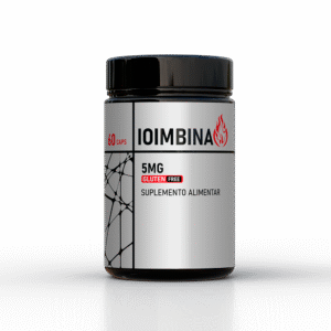 Ioimbina 5mg - Termogênico Potente | Queima de Gordura Localizada e Definição