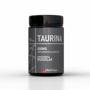 Taurina 500mg - Suporte à Hipertrofia Muscular e Energia