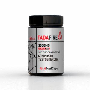 TadaFire 2000mg - Aumento da Testosterona, Energia e Desempenho Masculino